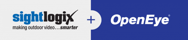 SightLogix OpenEye Integration Banner