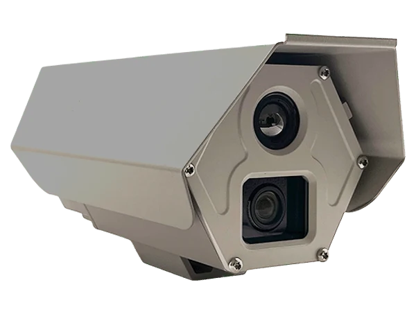 SightLogix tc product optimized SightLogix SightSensor TC dual-lens thermal and visible perimeter security camera angled front view