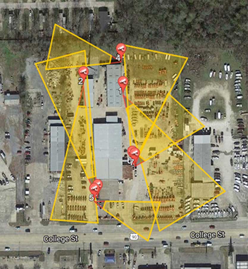 comparison-camera-aerial-schematics-sightlogix SightLogix security camera coverage map for optimal perimeter protection