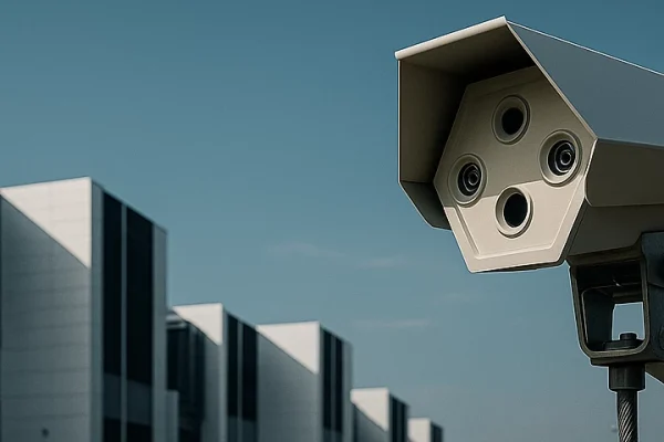 HD-600x400-1 SightLogix camera overseeing modern building row for security monitoring