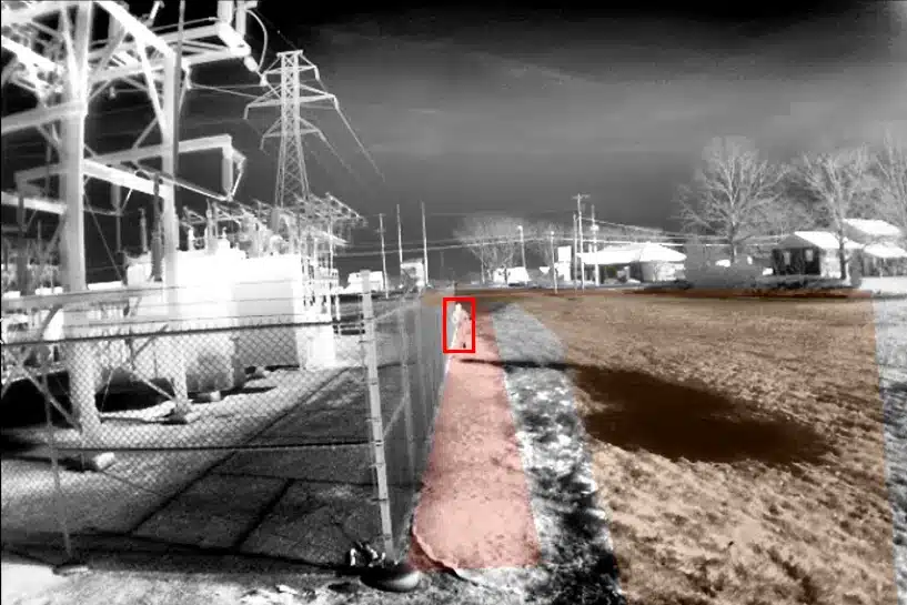 thermal-1920-3 SightLogix thermal camera detects intruder at substation.